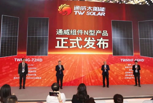 創新引領未來丨通威攜兩款n型重磅組件產品登陸SNEC展會 滬通全球